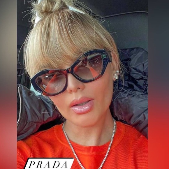 NEW PRADA PR07YS 1AB0A7 WOMEN’S SUNGLASSES PRADA SPR 07Y BLACK PRADA PR07YS - Picture 8 of 12